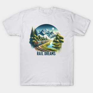 Train, Rail Dreams T-Shirt